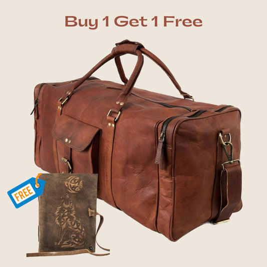 Smart and Best Leather Duffle Bag