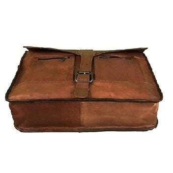 Classic Genuine Vintage Leather Messenger Bag