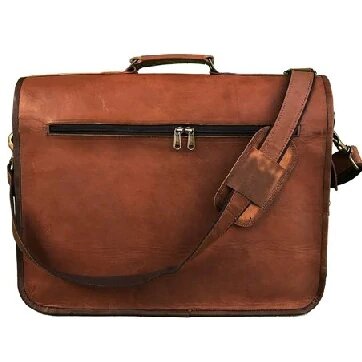 Classic Genuine Vintage Leather Messenger Bag