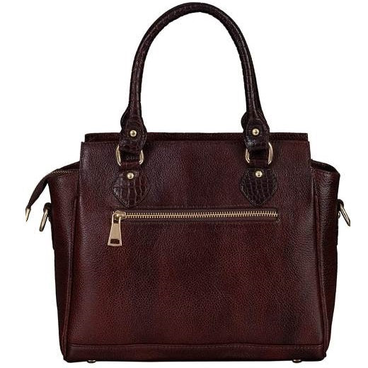 Elegant and Refined Lumina Genuine Leather Handbag