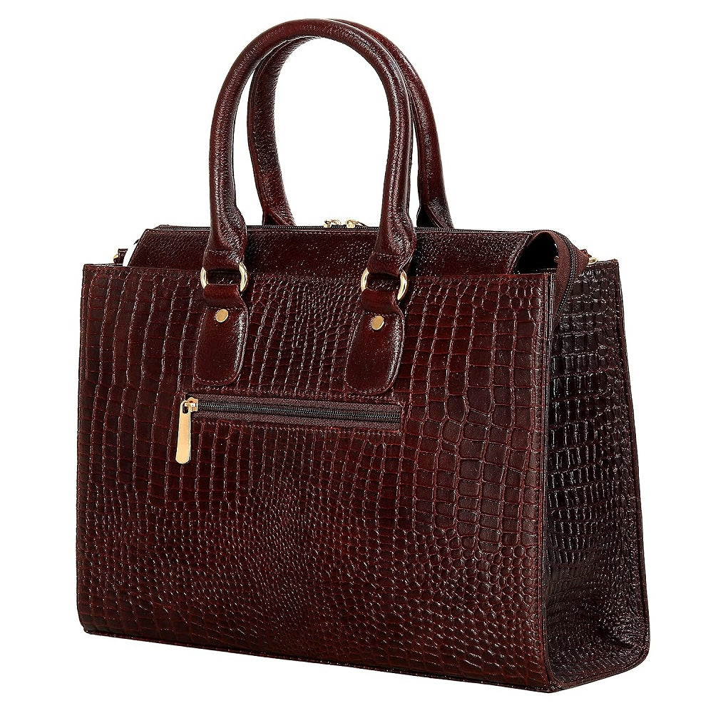 "Exquisite Leather Satchels and Tote Handbags: Timeless Style"