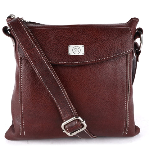 Leather Laptop Bag in Crossbody Style for Modern Professionals