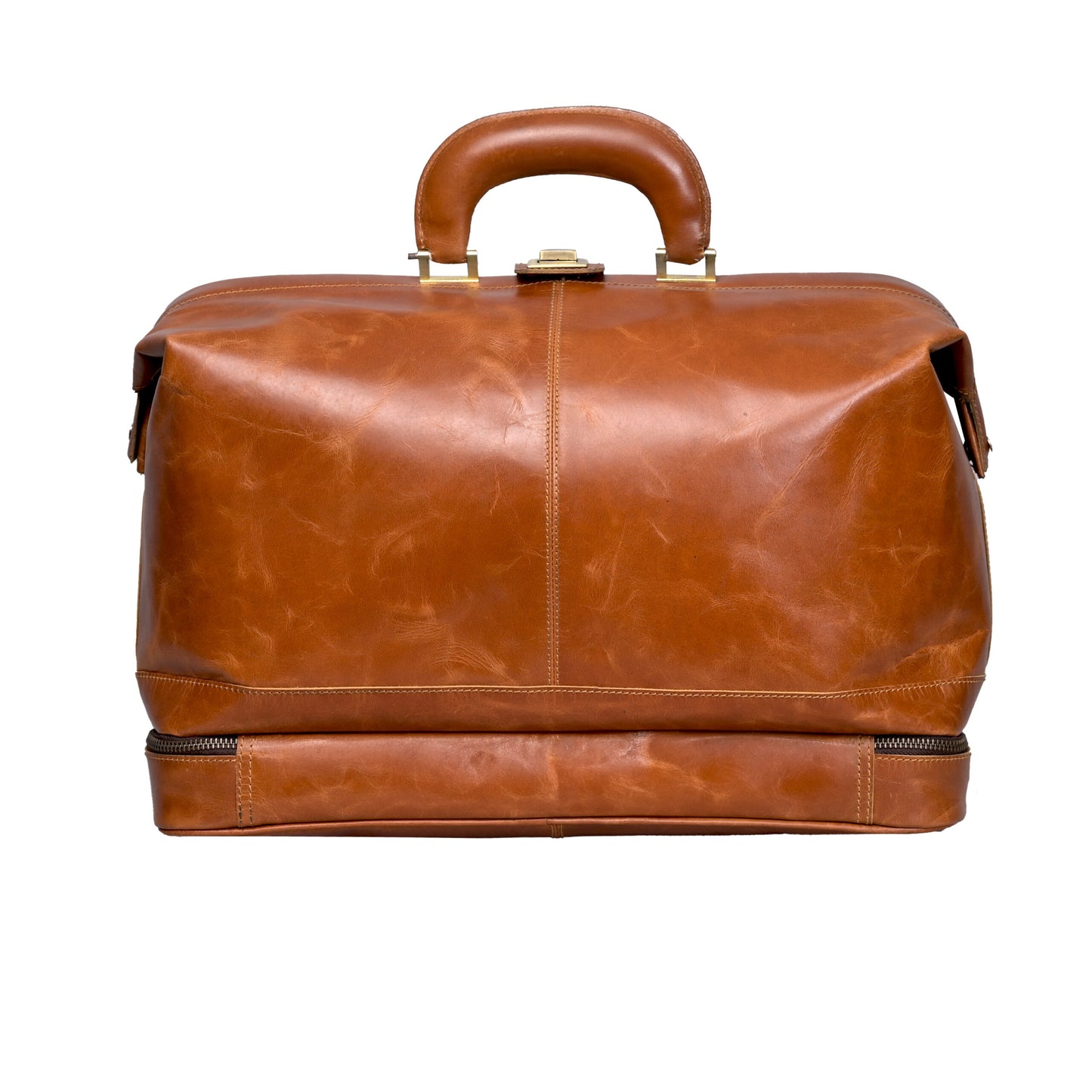 Men's Expandable Leather Doctor Bag