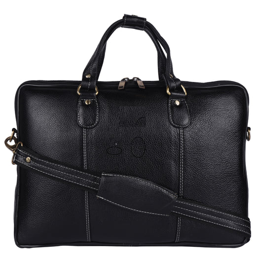 Premium Leather Briefcase Casual Elegance for Professionals