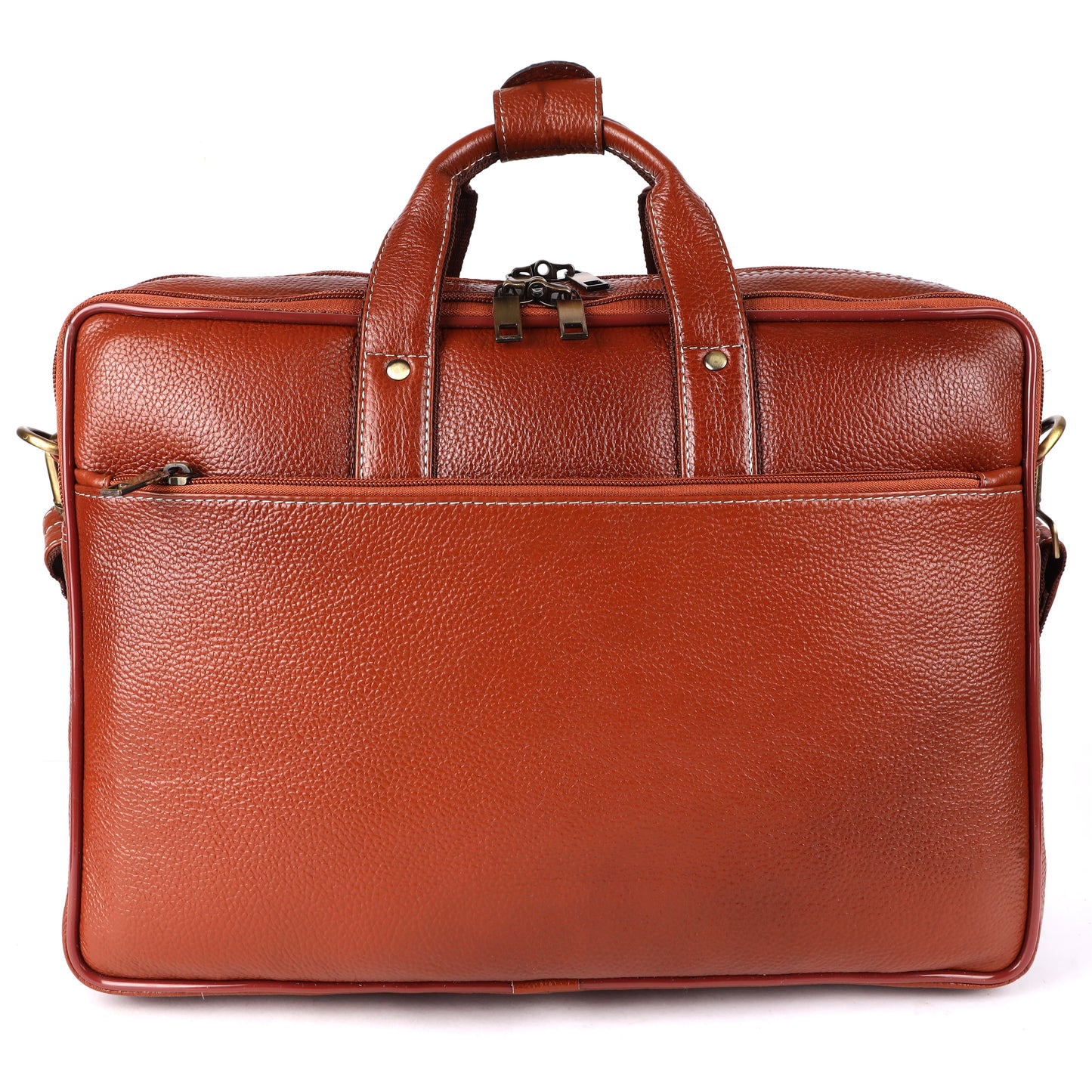 Premium Unisex Adult Briefcase Bag in Genuine Leather