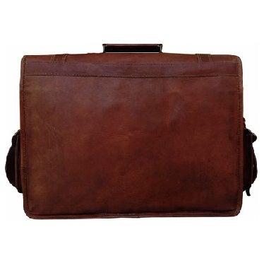 Stylish Handmade Vintage Leather Briefcase Sling Bag