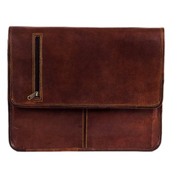 Best Handmade Leather Full Flap Messenger Bag Men's