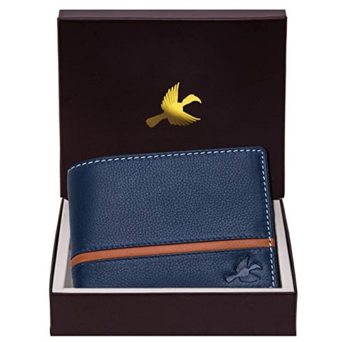  Genuine Leather Elegant RFID Wallet