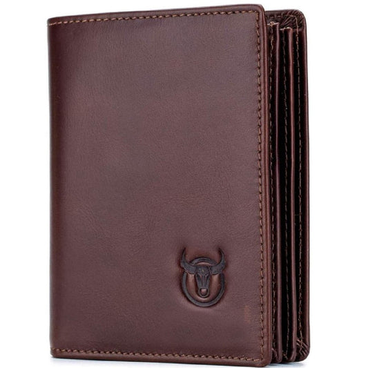 Genuine Leather RFID Blocking Bifold Wallet