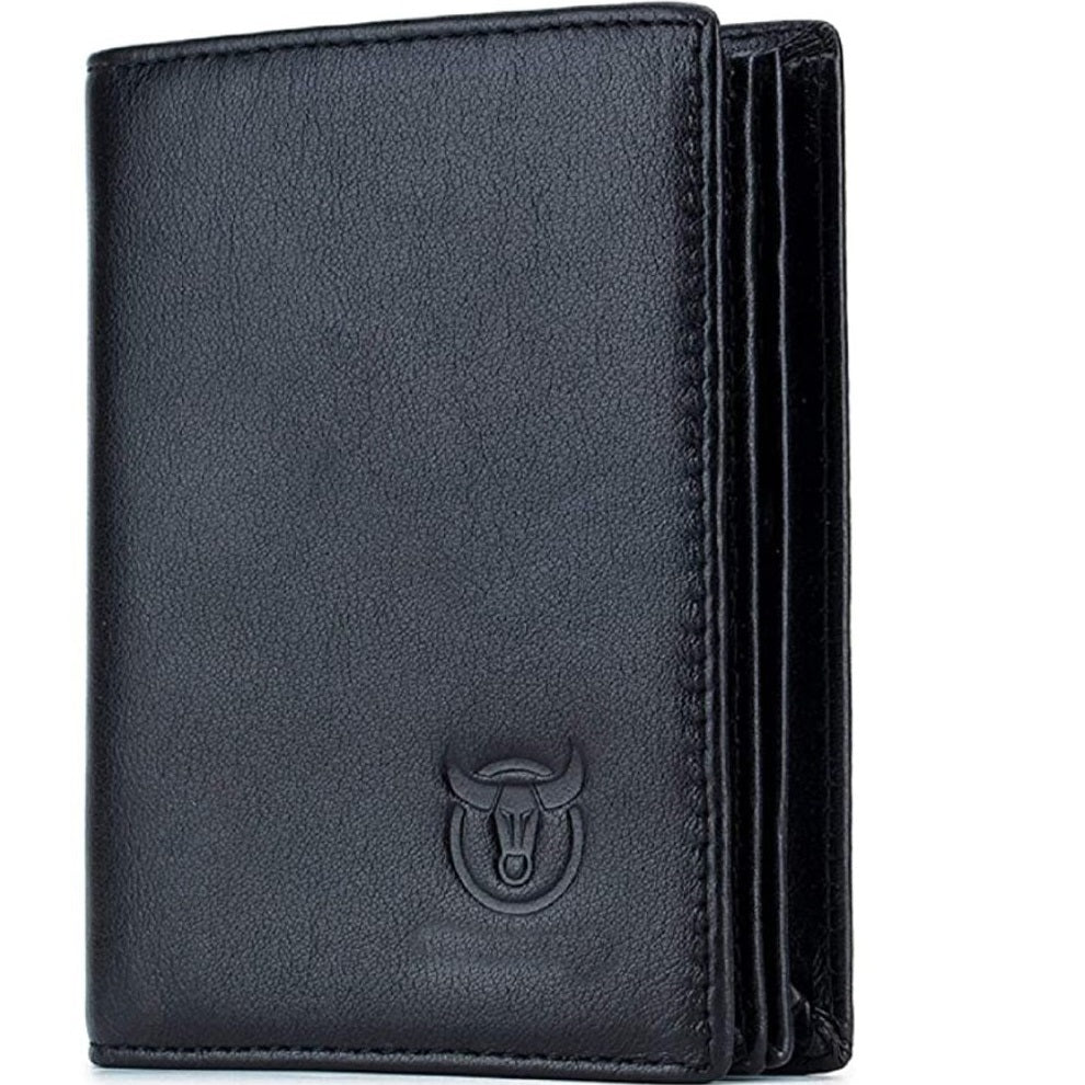 Genuine Leather RFID Blocking Bifold Wallet