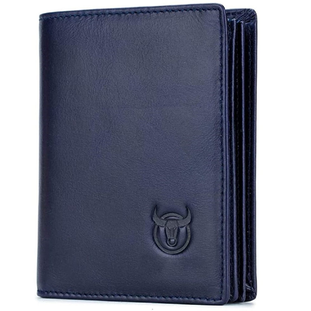 Genuine Leather RFID Blocking Bifold Wallet