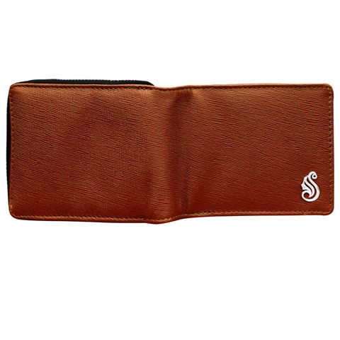 Genuine Leather Tan Wallet for Men Women