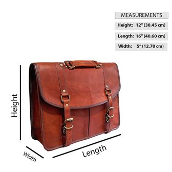  Genuine Leather messenger crossbody bag