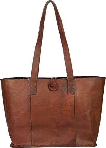 Handmade Tote Shoulder Leather Women Bag