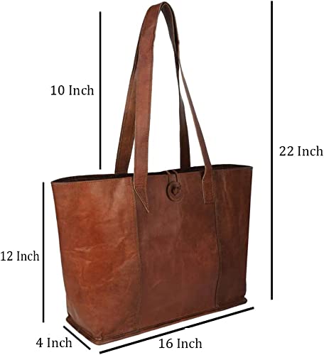 Handmade Tote Shoulder Leather Women Bag