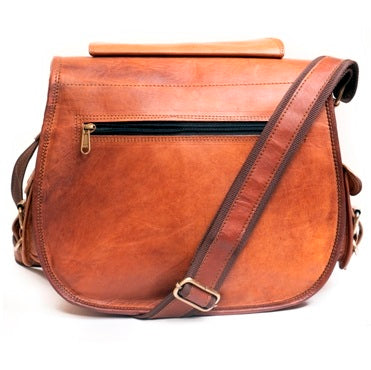 Leather Crossbody Shoulder Satchel Tote Bag