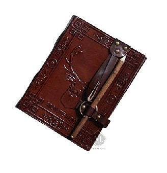 MONTEXOO LEATHER JOURNAL WITH PENCIL