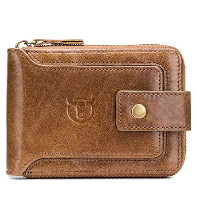 Men's Genuine Leather RFID Wallet