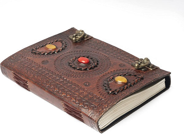 Old Antique Leather Notebook Journal