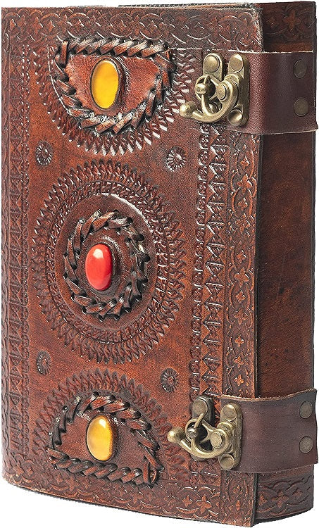 Old Antique Leather Notebook Journal