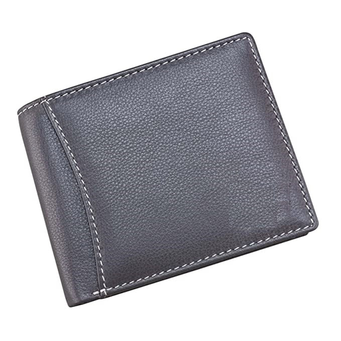 RFID Blocking Leather Wallet for Men