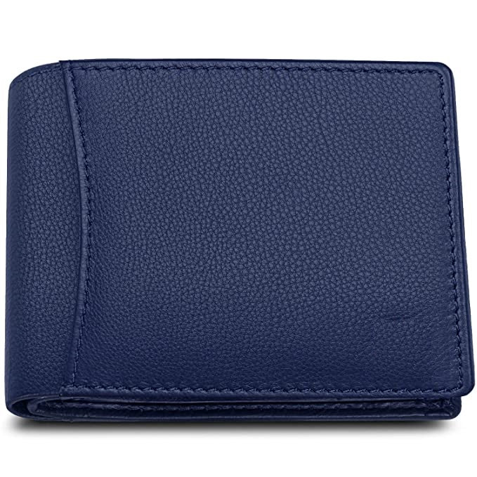 RFID Blocking Leather Wallet for Men