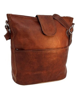 Soft Genuine Leather Tote Bag For Women's