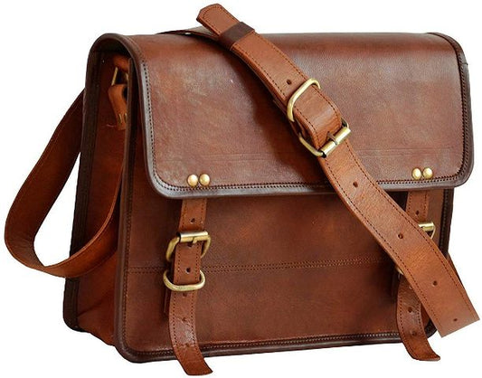 Small Leather Messenger Bag