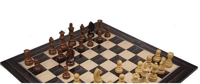 Unique Wooden Laminated Chessboard Set